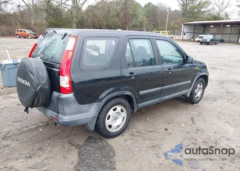 2006 Honda Cr-V Lx из США, поврежденный, VIN SHSRD78526U423220
